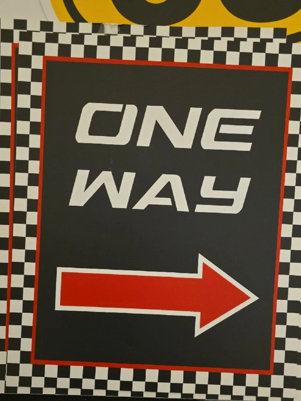 Race Car Party Sign Set - Fast One / Two Fast Themed Party